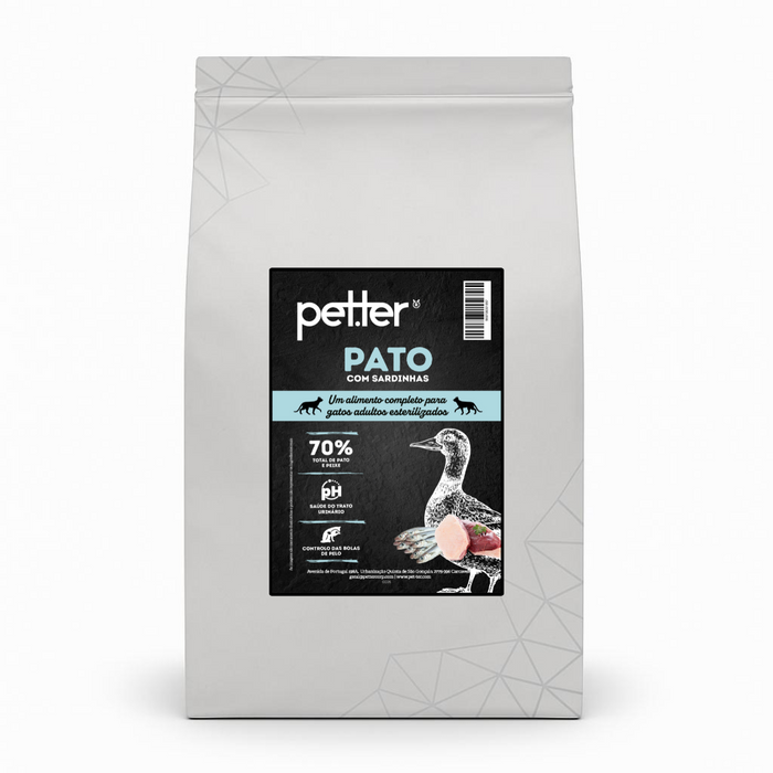 Gato Adulto - Pato com Sardinhas by PETTER