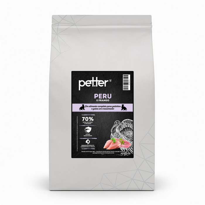 Kitten - Perú e Frango Sem Cereais by PETTER