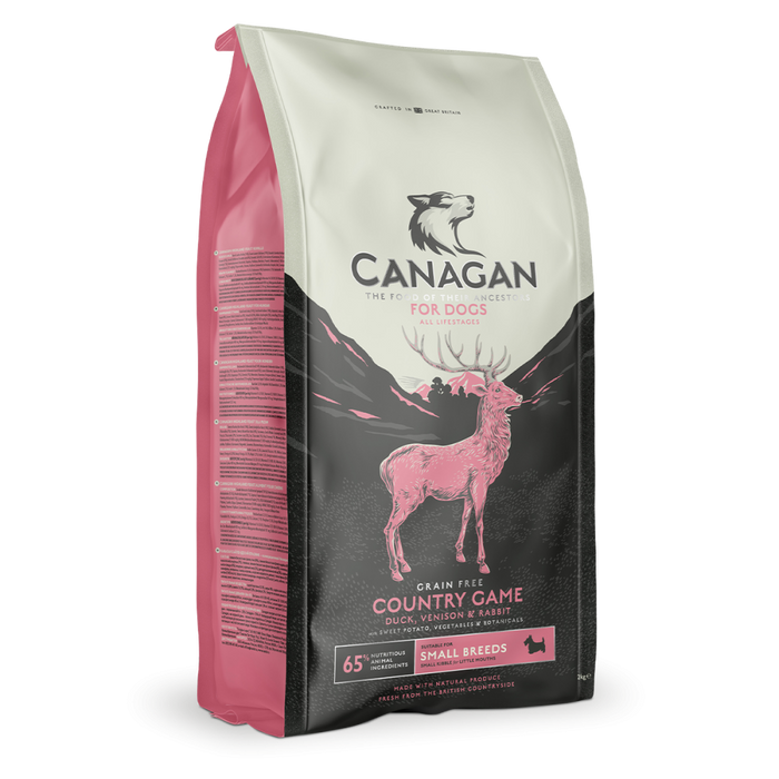 Canagan Country Game Adult & puppy Dog SMALL BREED (Duck, Venison & Rabbit)