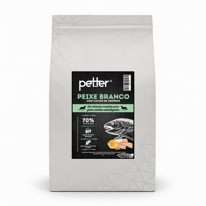 Gato Adulto - Peixe branco com caviar by PETTER