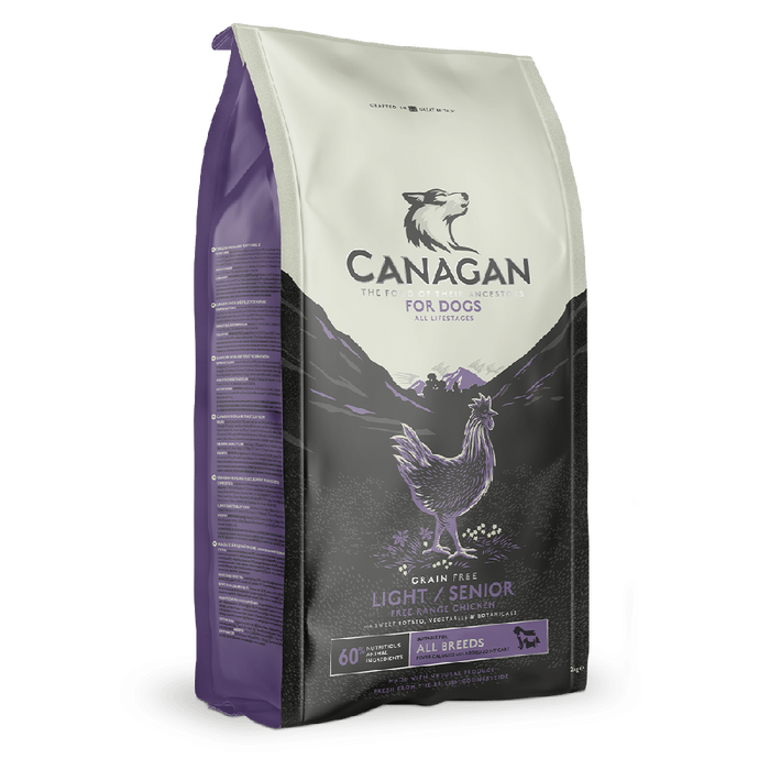 Canagan Free Range Chicken for Light / Senior Dogs