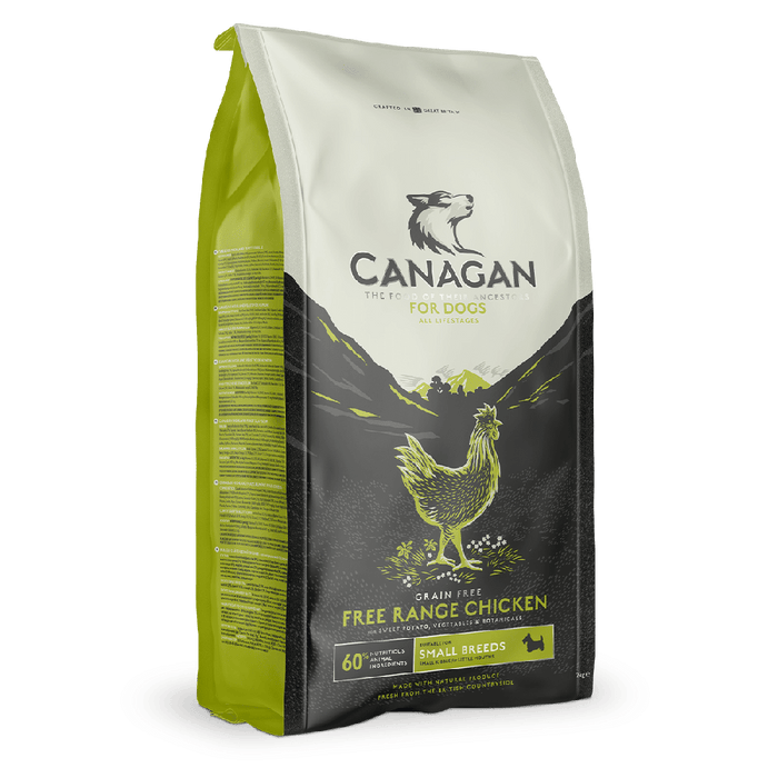 Canagan Free Range Chicken for Adult & puppy Dog SMALL BREED